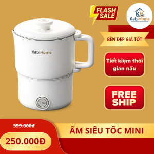 Ấm Siêu Tốc mini Kabihome 500ml - KBH1005