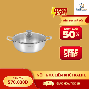 Nồi Inox Liền Khối Đa Năng Kalite Cao Cấp